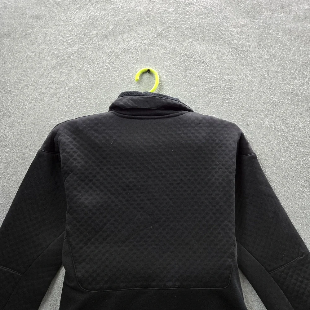 Nike‎ Women Jacket S Black Activewear Zipper Long Sleeve Logo